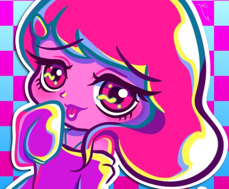 4月までの特別価格！可愛いチビキャラ制作します 写真からちびキャラ化！SNSアイコン・プレゼントに◎ イメージ2