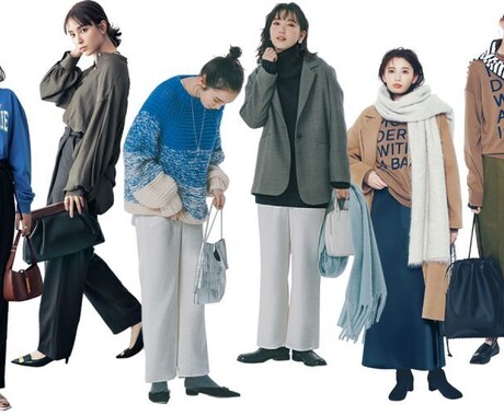 女性専用/お手持ちの服で1週間のコーデ提案します どう合わせて良いか分からない等のお悩みサポートします！ イメージ2