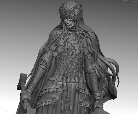 フィギュア用3Dデータを製作致します 先方の要望に合わせてジャンル問わず製作致します。 イメージ2