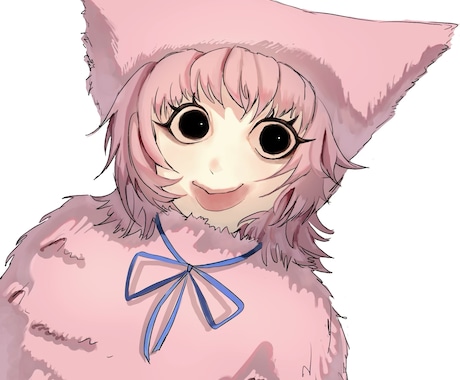 個性的なデザインのキャラクターイラストを作成します 配信者・発信者等これからSNSで目立つアイコンが必要な方へ イメージ1