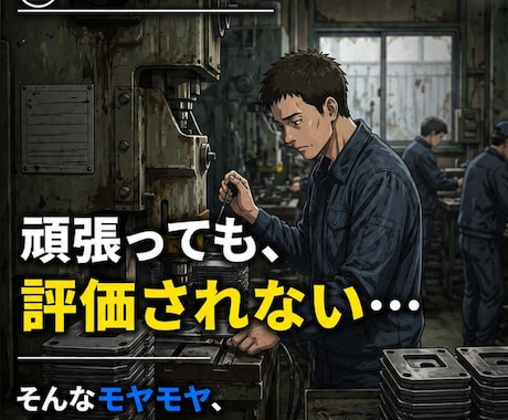 頑張っても評価されない人へ 現場の班長が話聞きます 頑張りを無視されてしんどい方へ イメージ2