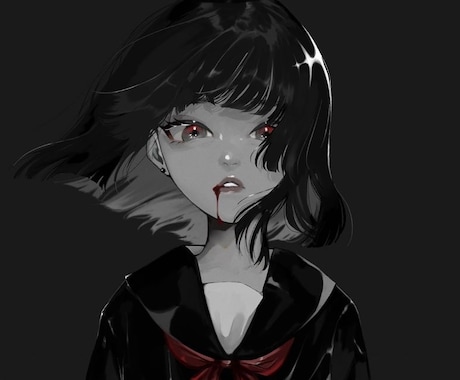 あなただけの歌ってみた・ボカロ曲MVできます 綺麗め女の子、ダークな雰囲気が得意です✨ イメージ2