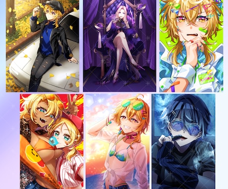 期間限定50%off　イラスト全般制作します 鮮やかな色遣い！印象に残りやすいイラストを制作します！ イメージ2