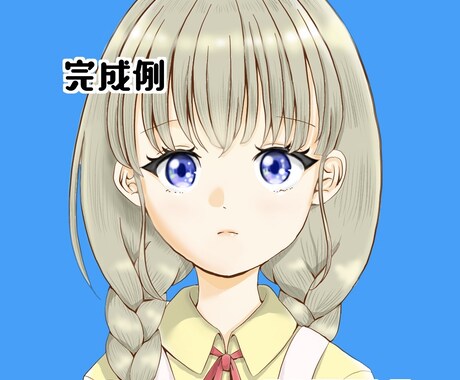 女の子のSNSアイコン作成します 最短即日でアイコンイラスト作成します！ イメージ2