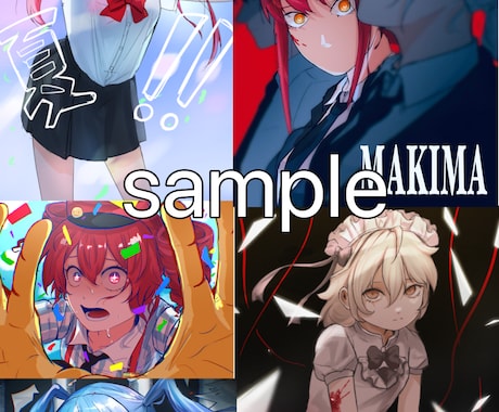 キャラクター立ち絵やサムネイルイラストなど描きます サムネイルやプロフィール画像等にぜひ！！ イメージ1
