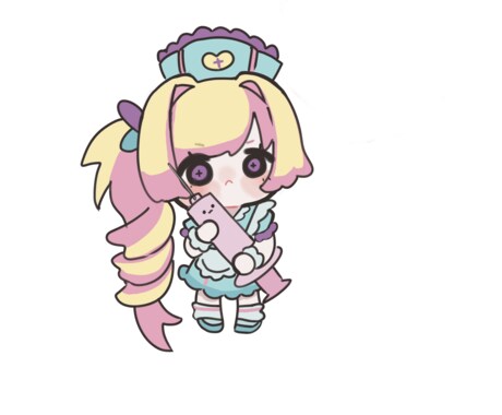 ミニキャラ制作・2頭身or4頭身・描きます 2頭身or4頭身から選べる　可愛いデフォルメキャラ描きます イメージ2