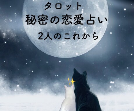 秘密の恋・あなたの幸せの行方を占います ☆切なく辛い気持ちを優しく解きほぐすお手伝いをします。 イメージ1