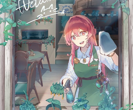 Vtuber・配信者さん向け！記念イラスト描きます 周年記念・誕生日・SNS投稿など活動を彩るイラストを描きます イメージ2