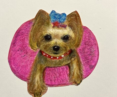 ペットの似顔絵お描きします 大切な家族の素敵な似顔絵をお届けします イメージ2