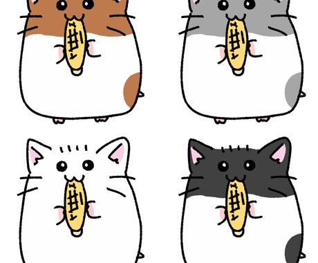 商用OK◎かわいいタッチでイラスト描きます 可愛いイラストで個性を出したい方へ イメージ2