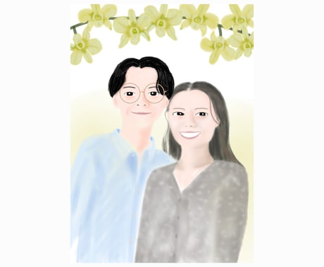 誕生日、結婚、還暦祝い用の似顔絵を描きます 〜日頃の想いを似顔絵という"カタチ"にして贈りませんか？〜 イメージ2