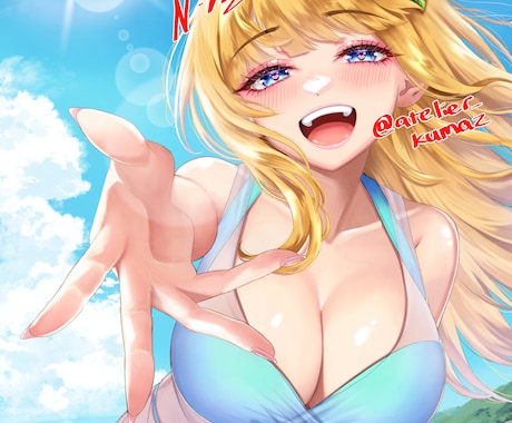 キャラデザ、立ち絵、三面図、何でも受け付けてます 納期絶対厳守！ハイクオリティなイラストお届け致します イメージ1