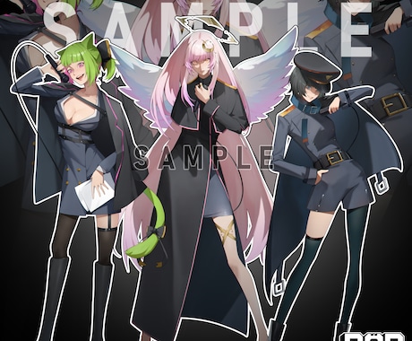5月までお値下げ中！用途に合うイラストを制作します MV用、立ち絵、サムネイル、オリジナルなど、承ります イメージ2