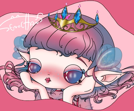 お洒落なイラスト描きます 好みに合わせたお洒落で可愛いイラストを描かせていただきます！ イメージ1