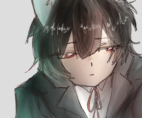 雰囲気のあるアイコンをお描きします ！！各種SNSでご使用いただける可愛いイラストを！！ イメージ2