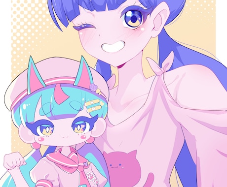 かわいい人物キャラを描きます イメージ1