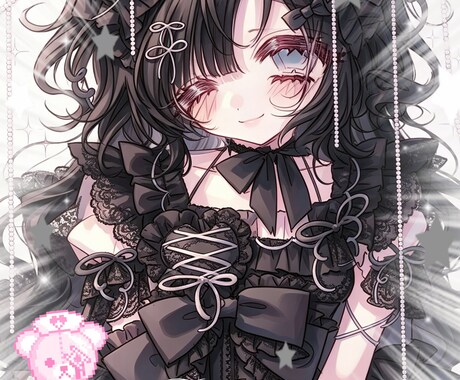 SNSアイコンイラストを制作します かわいい少女系・漫画風イラストに対応 イメージ2