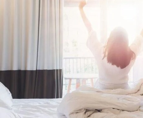 眠れない方への簡単な改善方法をお伝えします 寝る前5分の安眠レシピで心身スッキリ！朝からサクサク動けます イメージ1
