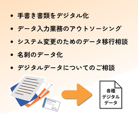 データ入力、作業代行を承ります Windows30年以上の経験を活かして代行作業を承ります！ イメージ2