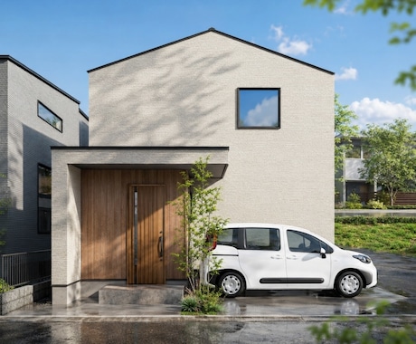 一級建築士が理想のパースつくります リアルな住宅パースでイメージと実際のギャップがなくなります。 イメージ2