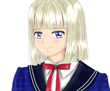 アイコン描きます バストアップの人物のみ（背景はナシ、または単色） イメージ2