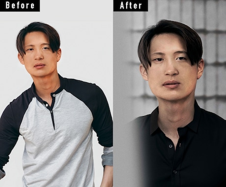 ポートレート写真を、世界観重視でレタッチします ただ綺麗なだけではない、印象に残るビジュアルへ。 イメージ1