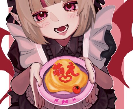 歌ってみたのMVや実況配信のイラストを描きます サムネイラスト制作や一枚絵の制作 イメージ2