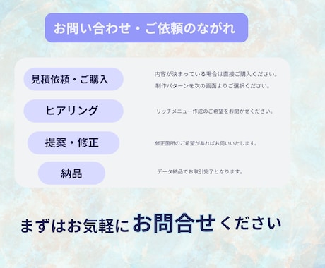 思わずタップ！ＬＩＮＥリッチメニュー作成いたします Canvaデザインで集客UP↑を目指しましょう イメージ2