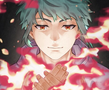 修正無制限！カッコいいイラストを制作します アイコン・サムネ・MV用など！お気軽に相談ください！ イメージ2