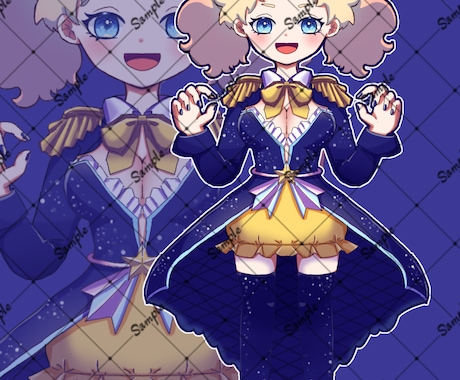 TRPGやIRIAMにオススメ！立ち絵描きます