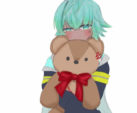 サムネなどに使える簡単イラスト描きます ザカザカとした線の多いイラストです！ イメージ2