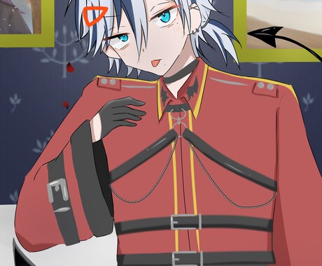 一枚絵描きます 配信活動や宣伝画像などに是非！！！！ イメージ2