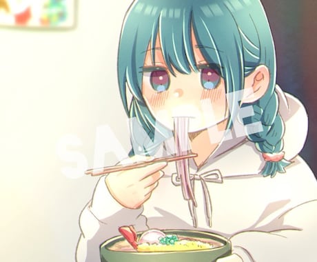 アイコン用イラスト制作します 落ち着いた色合いのアイコンイラスト。SNSやブログなどに イメージ2