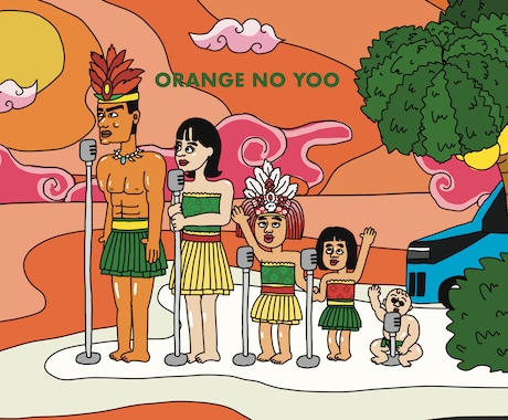 シュールでポップな似顔絵イラストをお届けします #イラスト#似顔絵