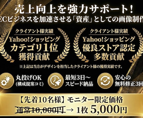 グッドデザイン賞受賞者が売れる商品画像を制作します OPEN記念！【50％OFF】売上UPに繋がる商品画像制作 イメージ2