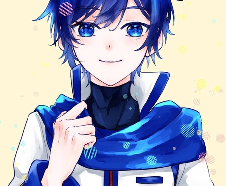一枚絵やサムネイル、立ち絵描きます 透明感のある美しさを。可愛く綺麗な人物イラスト制作 イメージ2