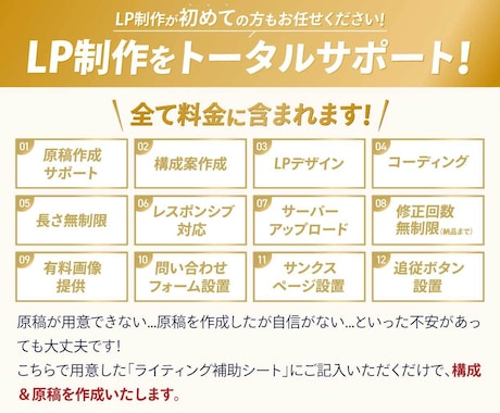 高品質LPをデザインから実装まで一貫でご対応します デザイン×マーケで“伝わる×売れる”LP制作 イメージ2