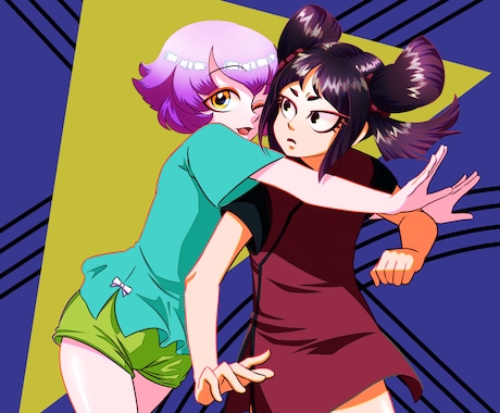 一次創作キャラクターのアイコンを描きます Vの方も歓迎!二次創作アイコンの依頼は受け付けておりません。 イメージ2