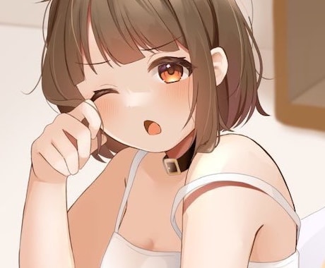 かわいい女の子のイラスト描きます イメージ1