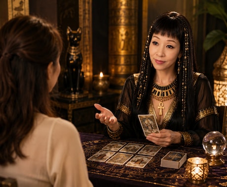 エジプトのCardで愛の真実を解き明かします ❮霊感とネフェルタリCardで気持ちを深く読み神秘の世界へと イメージ2