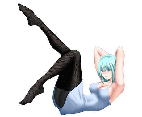 オリジナルキャラクターのイラストを制作します イメージ1