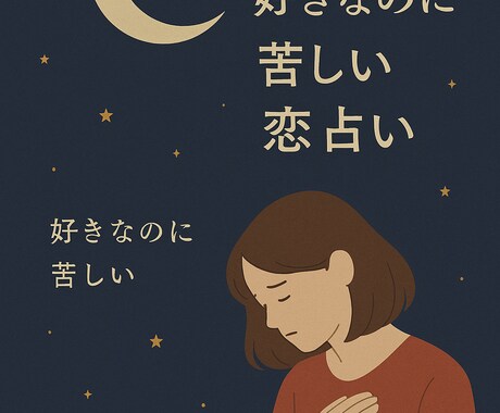 好きなのに苦しい恋占いします 好きなのに苦しんでる恋してませんか？ イメージ1