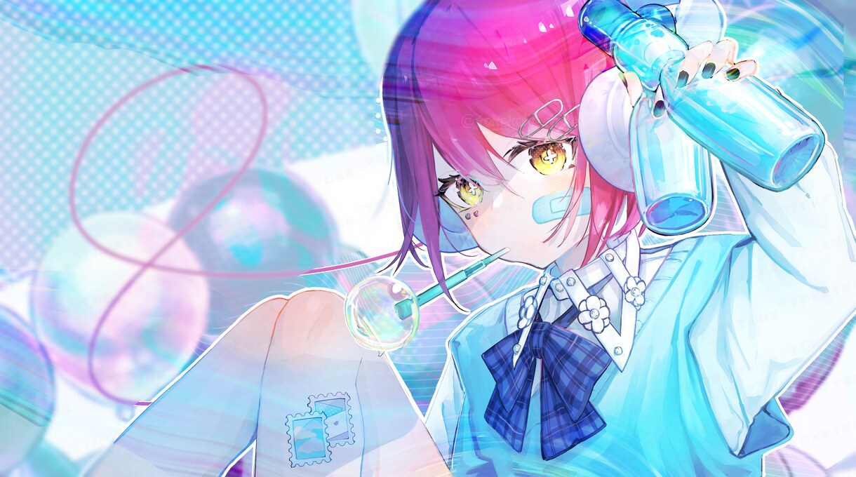 貴方の希望するイラストを描き上げます 可愛い、綺麗、不穏、な雰囲気のイラストを描きます！ イメージ5