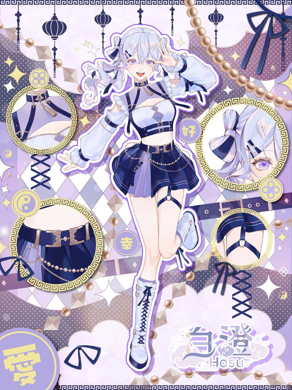 VTuberさんの宣伝画像を作ります 自分の存在をアピールしてみませんか？ イメージ8