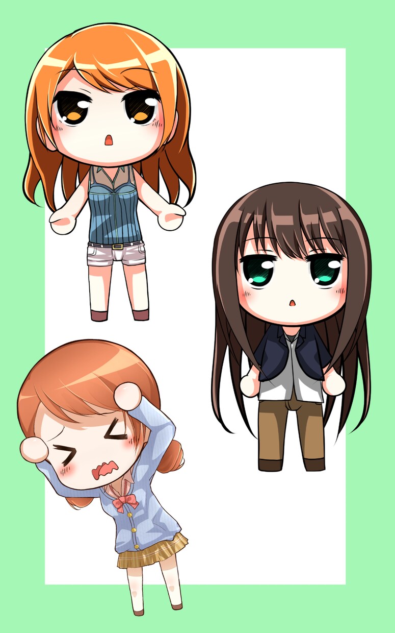 イラスト・アイコン(SNS用)などお描きします 立ち絵やミニキャラも描いています、ご相談ください。 イメージ4