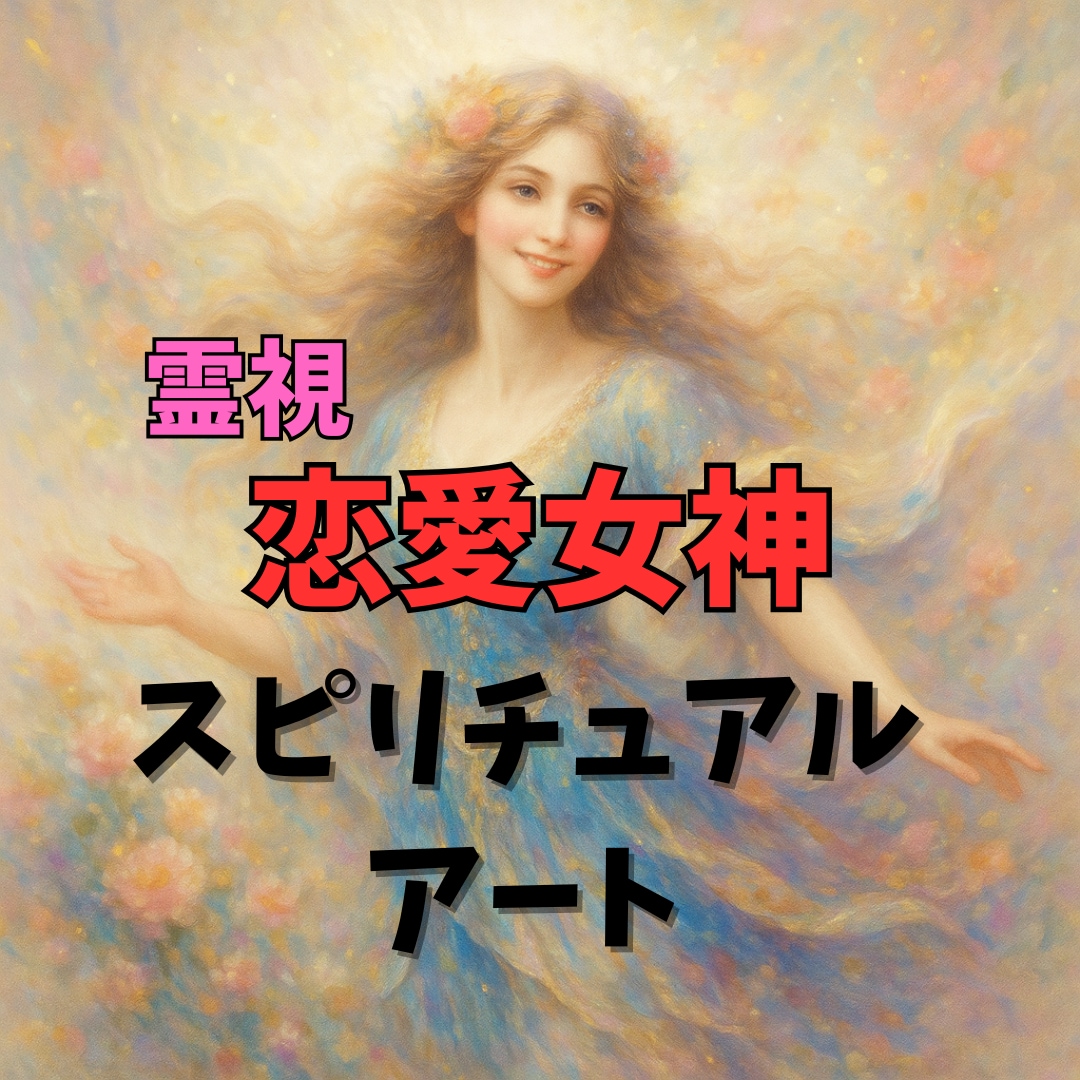 恋愛特化☆霊視で視えた恋愛女神をデジタル画にします 恋愛成就の鍵☆あなた専用の恋愛女神画像で理想の恋を引き寄せる イメージ1