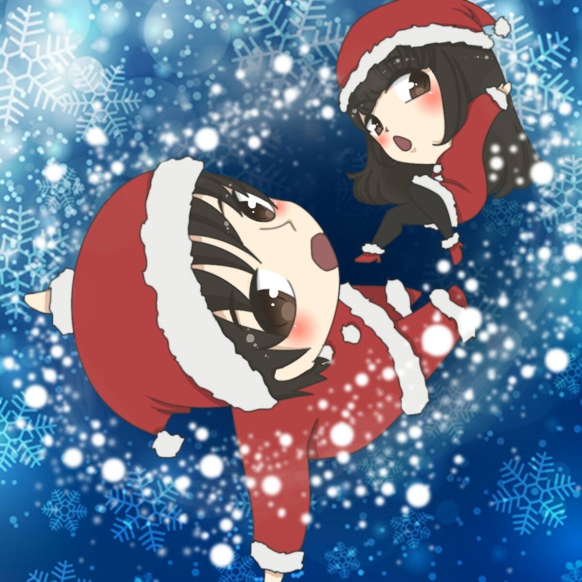 セール5名限定！！ちびキャラアイコン作成いたします お客様専用のゆるかわオリジナルちびキャラを作成致します！ イメージ1