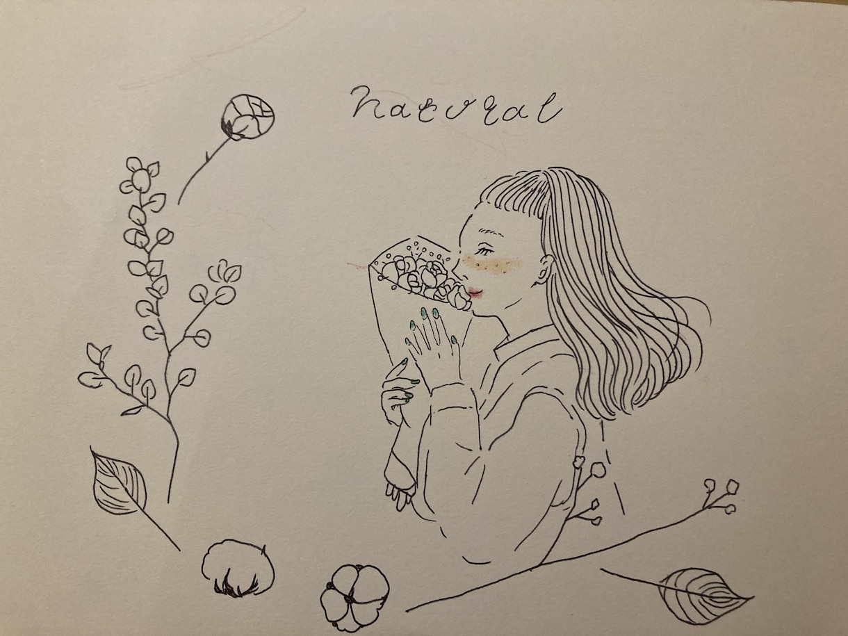 手書きのふんわりした似顔絵作成します 商用ok！ふんわり手書きイラスト似顔絵作成します！ イメージ4