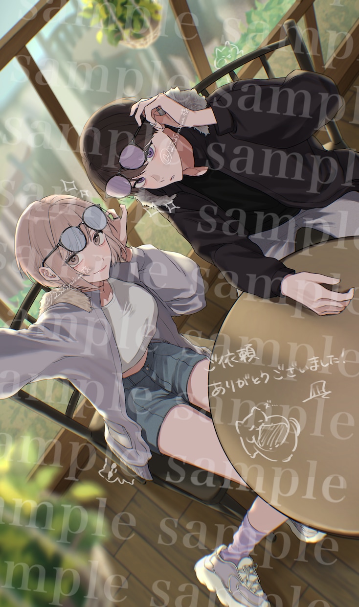 みずみずしく、柔らかい雰囲気のイラストを描きます SNSアイコン、配信用、MVサムネイルなどお任せください！ イメージ4