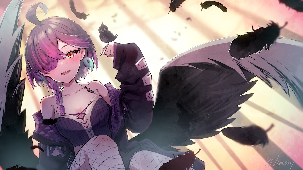 YouTube、Vtuber用イラスト制作します (MV、サムネ向け対応、商用利用可能イラストの制作) イメージ6